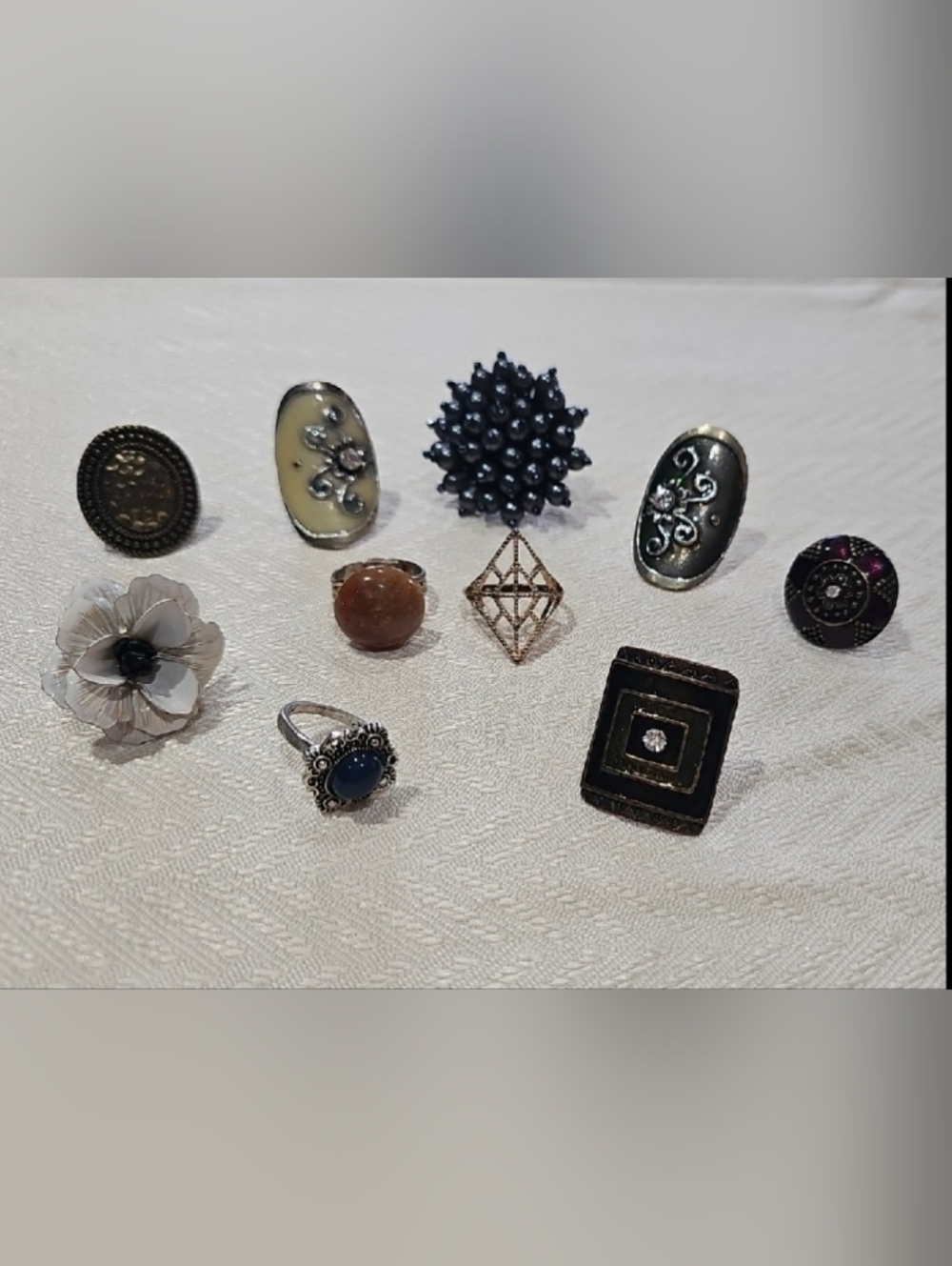 10 Rings LOT -  Adjustable